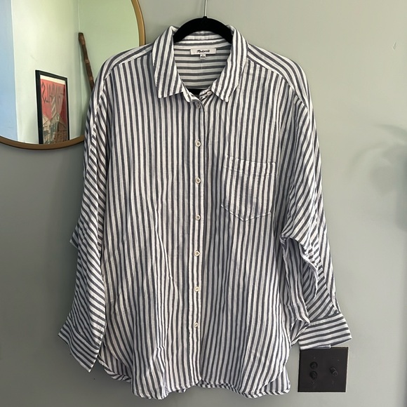 Madewell long sleeve dolman shirt NWT - Picture 2 of 6